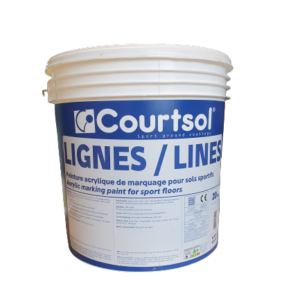 peinture acrylique de marquage de ligne pour sols sportifs