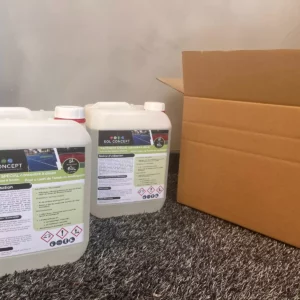 bidons traitement anti mousse terrain multisports