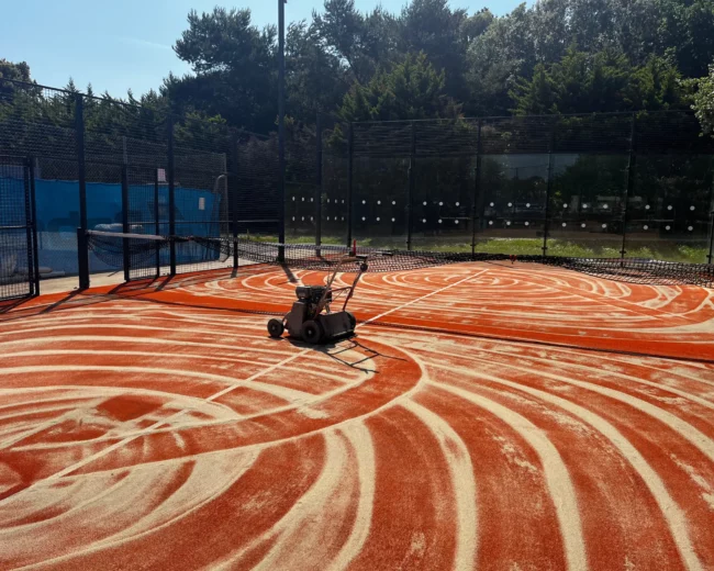 réparation terrain padel