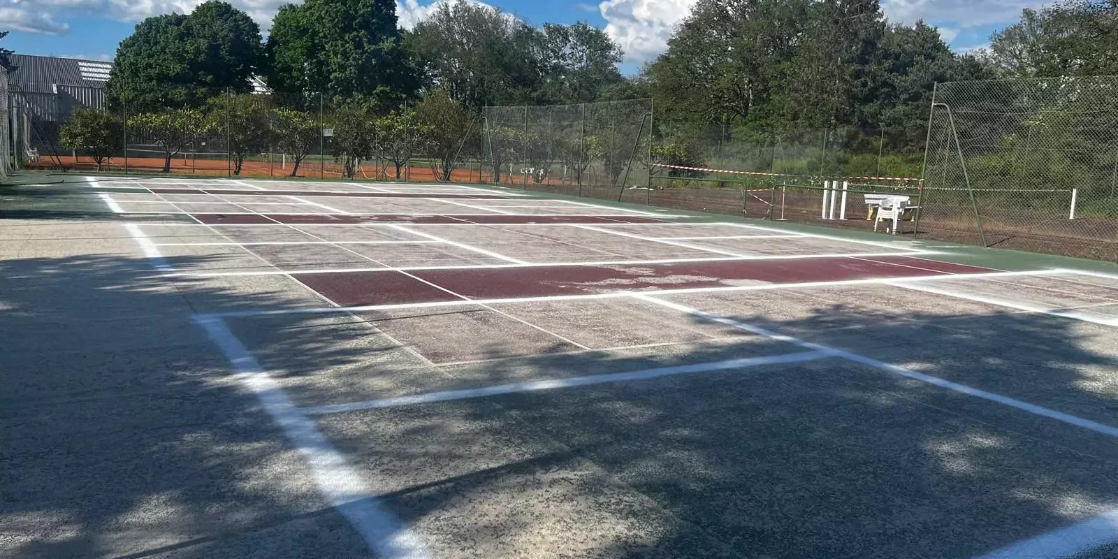 transformation terrain de tennis en pickleball